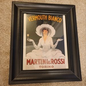 'Vermouth Bianco' Framed Art Print